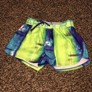 Girls under armour shorts